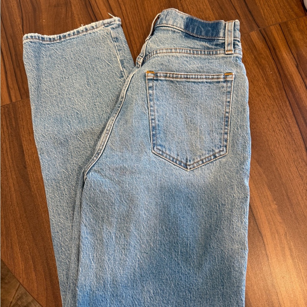 Abercrombie & Fitch Light Blue Straight Leg Jeans